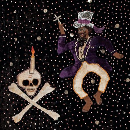 <b>Papa</b> <b>Gede</b>, a Haitian <b>Vodou</b> divinity (lwa) associated with death and resurrection, practically dances off the bead- and sequin-spangled ritual banner (drapo) dedicated to him. . Papa gede vodou